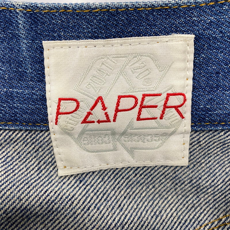 【現状渡し品】【メンズ】 PAPER REBUILD DESIGN JEANS ペーパー リビルド デザイン ジーンズ ズボン ボトムス 157-251110-ya-08-izu サイズ：S カラー：インディゴ 万代Net店