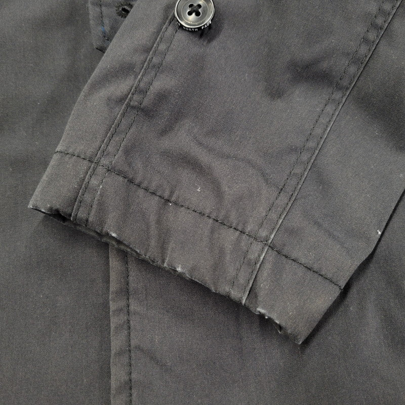 【中古品】【メンズ】 NY2468N 65 35 BAYHEAD CLOTH SOUTIEN COLLAR COAT ベイヘッド クロス ステン カラー コート アウター 144-251117-cs-04-izu サイズ：S カラー：ブラック 万代Net店