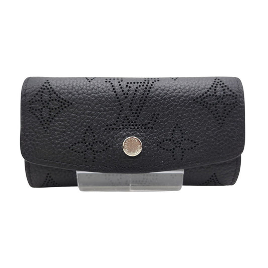 【中古品】【メンズ/レディース】 LOUIS VUITTON ルイ・ヴィトン M64054 マヒナ ミュルティクレ 4 キーケース 179-251111-as-11-izu カラー：ブラック 万代Net店