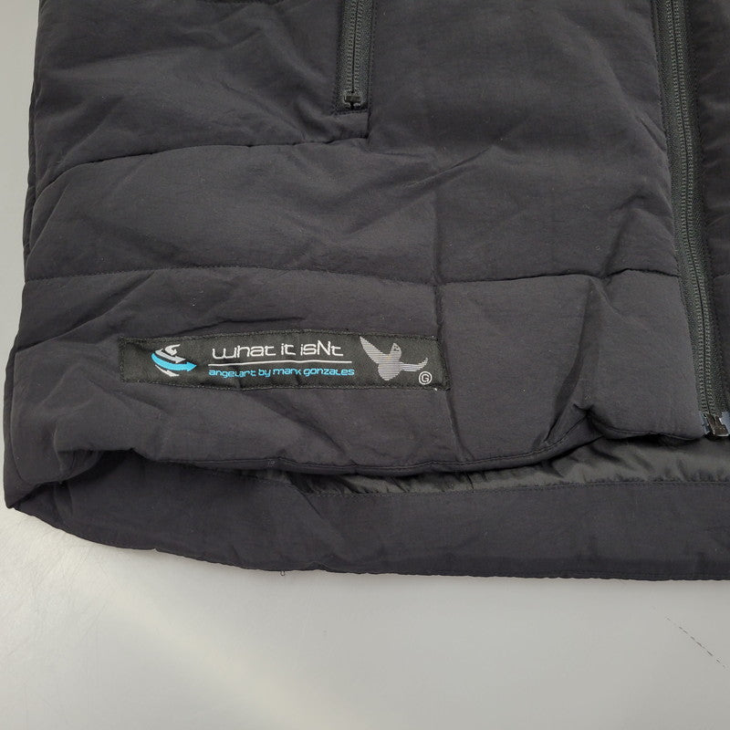 【中古美品】【メンズ】 Mark Gonzales マークゴンザレス HOODED PUFFER JACKET 2H5-63816 フーデッド パファー ジャケット アウター 142-251115-as-23-izu サイズ：M カラー：ブラック 万代Net店