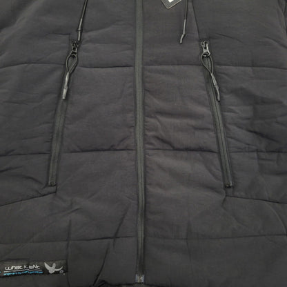 【中古美品】【メンズ】 Mark Gonzales マークゴンザレス HOODED PUFFER JACKET 2H5-63816 フーデッド パファー ジャケット アウター 142-251115-as-23-izu サイズ：M カラー：ブラック 万代Net店