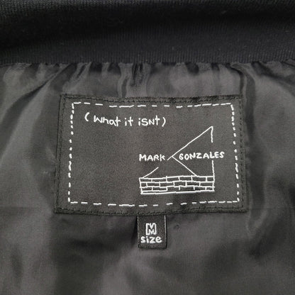 【中古美品】【メンズ】 Mark Gonzales マークゴンザレス HOODED PUFFER JACKET 2H5-63816 フーデッド パファー ジャケット アウター 142-251115-as-23-izu サイズ：M カラー：ブラック 万代Net店