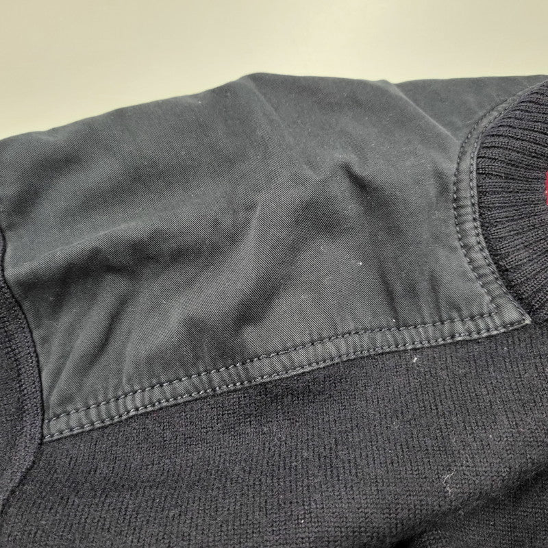 【現状渡し品】【メンズ】 PAUL&SHARK ポールアンドシャーク KNIT SWEATER ニット セーター イタリア製 長袖 トップス 146-251115-as-17-izu サイズ：L カラー：ネイビー 万代Net店