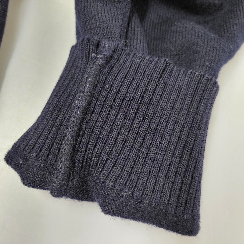 【現状渡し品】【メンズ】 PAUL&SHARK ポールアンドシャーク KNIT SWEATER ニット セーター イタリア製 長袖 トップス 146-251115-as-17-izu サイズ：L カラー：ネイビー 万代Net店