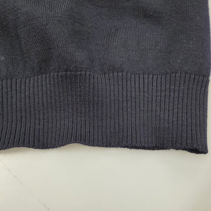 【現状渡し品】【メンズ】 PAUL&SHARK ポールアンドシャーク KNIT SWEATER ニット セーター イタリア製 長袖 トップス 146-251115-as-17-izu サイズ：L カラー：ネイビー 万代Net店
