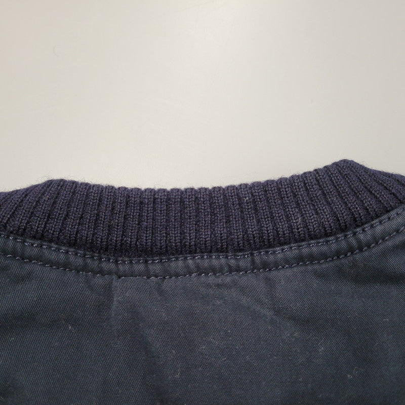 【現状渡し品】【メンズ】 PAUL&SHARK ポールアンドシャーク KNIT SWEATER ニット セーター イタリア製 長袖 トップス 146-251115-as-17-izu サイズ：L カラー：ネイビー 万代Net店