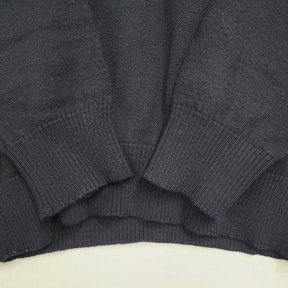 【現状渡し品】【メンズ】 PAUL&SHARK ポールアンドシャーク KNIT SWEATER ニット セーター イタリア製 長袖 トップス 146-251115-as-17-izu サイズ：L カラー：ネイビー 万代Net店