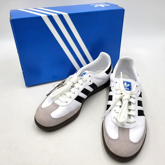【中古美品】【メンズ】 adidas アディダス B75806 SAMBA OG サンバ オリジナル スニーカー シューズ 靴 161-251117-cs-08-izu サイズ：26.5cm カラー：FOOTWEAR WHITE/CORE BLACK/CLEAR GRANITE 万代Net店
