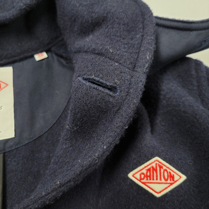 【中古品】【メンズ】 2WAY WOOL MOSSER HOOD COAT JD-8454 ウールモッサ フードコート アウター 140-251115-as-22-izu サイズ：38 カラー：ネイビー 万代Net店