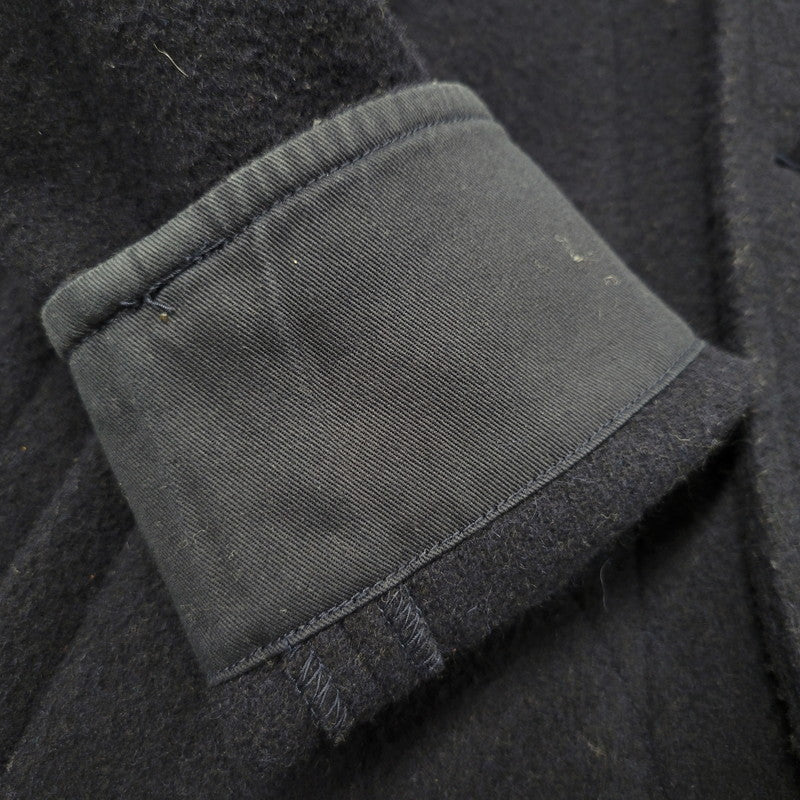 【中古品】【メンズ】 2WAY WOOL MOSSER HOOD COAT JD-8454 ウールモッサ フードコート アウター 140-251115-as-22-izu サイズ：38 カラー：ネイビー 万代Net店