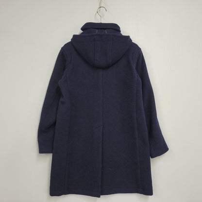 【中古品】【メンズ】 2WAY WOOL MOSSER HOOD COAT JD-8454 ウールモッサ フードコート アウター 140-251115-as-22-izu サイズ：38 カラー：ネイビー 万代Net店