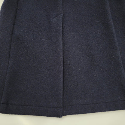 【中古品】【メンズ】 2WAY WOOL MOSSER HOOD COAT JD-8454 ウールモッサ フードコート アウター 140-251115-as-22-izu サイズ：38 カラー：ネイビー 万代Net店