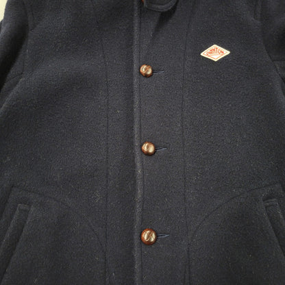 【中古品】【メンズ】 2WAY WOOL MOSSER HOOD COAT JD-8454 ウールモッサ フードコート アウター 140-251115-as-22-izu サイズ：38 カラー：ネイビー 万代Net店