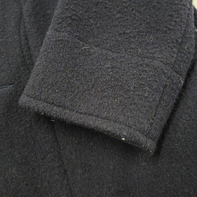 【中古品】【メンズ】 2WAY WOOL MOSSER HOOD COAT JD-8454 ウールモッサ フードコート アウター 140-251115-as-22-izu サイズ：38 カラー：ネイビー 万代Net店