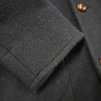 【中古品】【メンズ】 2WAY WOOL MOSSER HOOD COAT JD-8454 ウールモッサ フードコート アウター 140-251115-as-22-izu サイズ：38 カラー：ネイビー 万代Net店