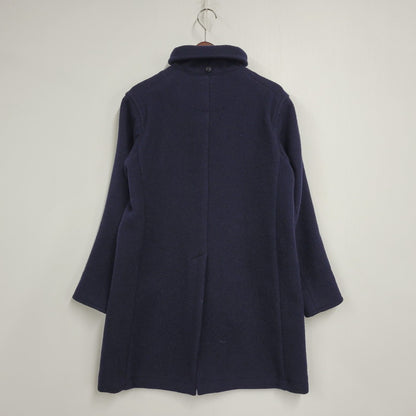 【中古品】【メンズ】 2WAY WOOL MOSSER HOOD COAT JD-8454 ウールモッサ フードコート アウター 140-251115-as-22-izu サイズ：38 カラー：ネイビー 万代Net店