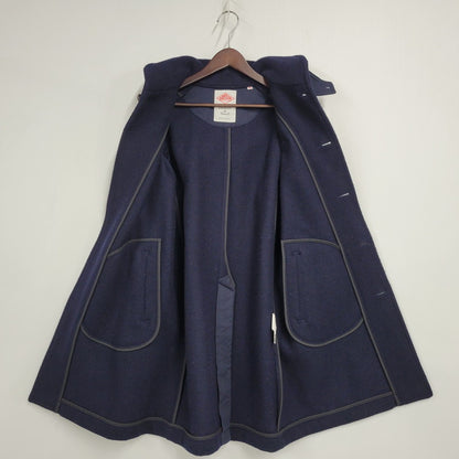 【中古品】【メンズ】 2WAY WOOL MOSSER HOOD COAT JD-8454 ウールモッサ フードコート アウター 140-251115-as-22-izu サイズ：38 カラー：ネイビー 万代Net店