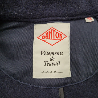 【中古品】【メンズ】 2WAY WOOL MOSSER HOOD COAT JD-8454 ウールモッサ フードコート アウター 140-251115-as-22-izu サイズ：38 カラー：ネイビー 万代Net店