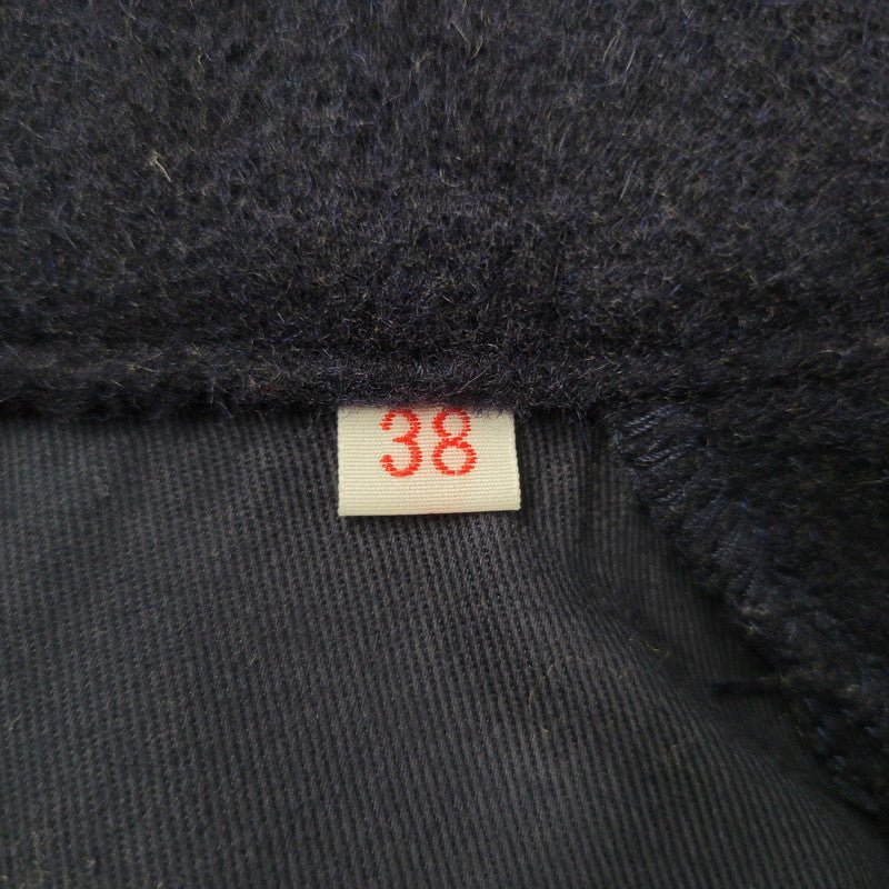 【中古品】【メンズ】 2WAY WOOL MOSSER HOOD COAT JD-8454 ウールモッサ フードコート アウター 140-251115-as-22-izu サイズ：38 カラー：ネイビー 万代Net店