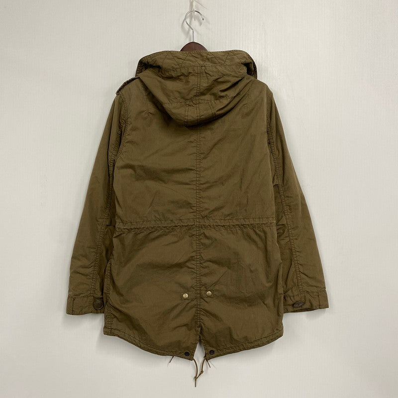 【中古品】【メンズ】 ALPHA INDUSTRIES ルファインダルトリーズ × LEE リー MODS COAT 20537-8920 モッズコート ジャケット アウター 145-251115-as-21-izu サイズ：M カラー：カーキ 万代Net店