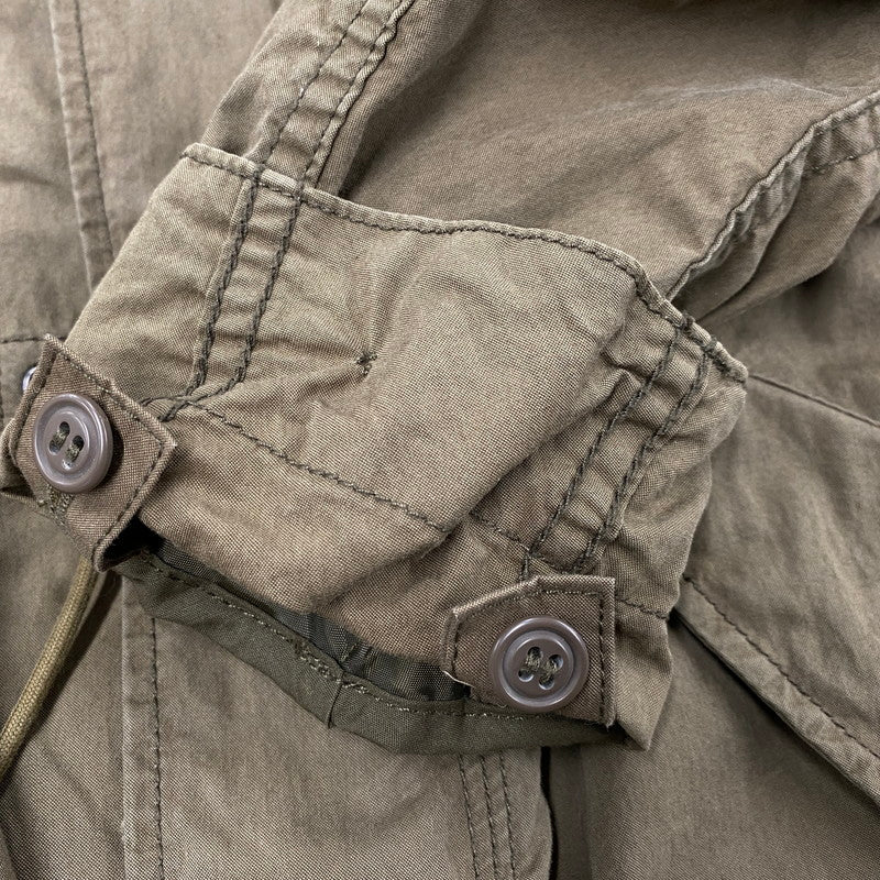 【中古品】【メンズ】 ALPHA INDUSTRIES ルファインダルトリーズ × LEE リー MODS COAT 20537-8920 モッズコート ジャケット アウター 145-251115-as-21-izu サイズ：M カラー：カーキ 万代Net店