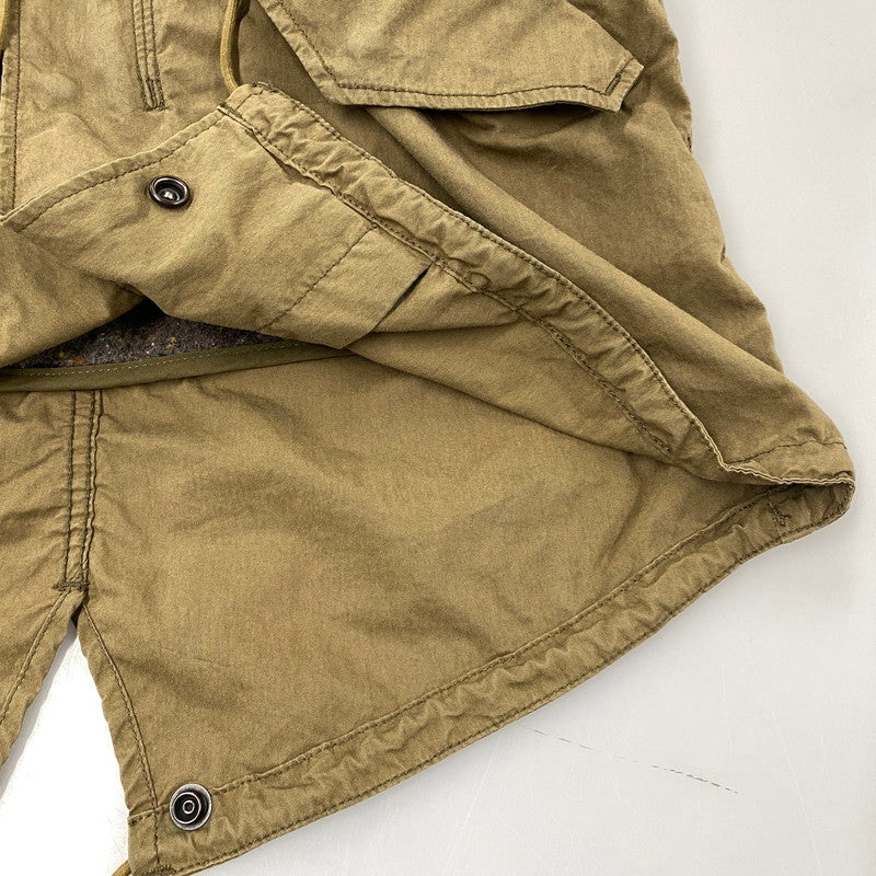 【中古品】【メンズ】 ALPHA INDUSTRIES ルファインダルトリーズ × LEE リー MODS COAT 20537-8920 モッズコート ジャケット アウター 145-251115-as-21-izu サイズ：M カラー：カーキ 万代Net店