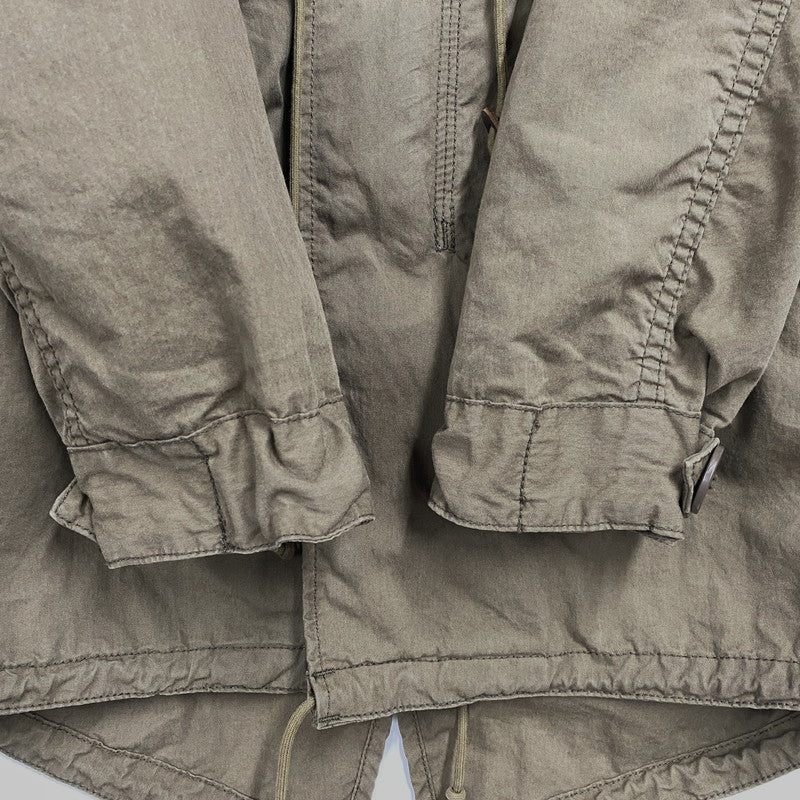 【中古品】【メンズ】 ALPHA INDUSTRIES ルファインダルトリーズ × LEE リー MODS COAT 20537-8920 モッズコート ジャケット アウター 145-251115-as-21-izu サイズ：M カラー：カーキ 万代Net店