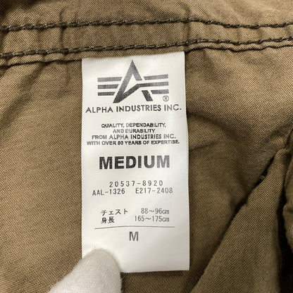 【中古品】【メンズ】 ALPHA INDUSTRIES ルファインダルトリーズ × LEE リー MODS COAT 20537-8920 モッズコート ジャケット アウター 145-251115-as-21-izu サイズ：M カラー：カーキ 万代Net店