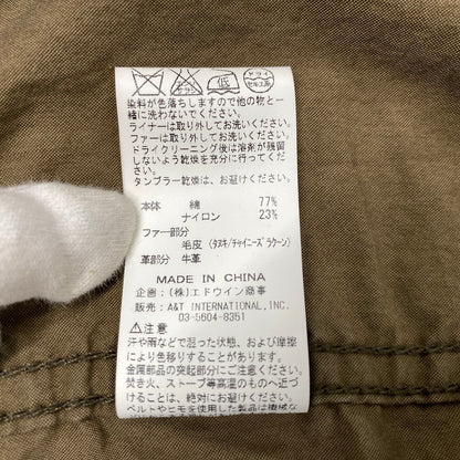 【中古品】【メンズ】 ALPHA INDUSTRIES ルファインダルトリーズ × LEE リー MODS COAT 20537-8920 モッズコート ジャケット アウター 145-251115-as-21-izu サイズ：M カラー：カーキ 万代Net店