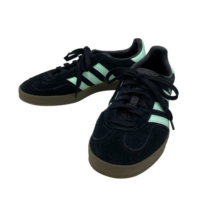 【中古品】【メンズ/レディース】 adidas アディダス JR7112 GAZELLE INDOOR ガゼル インドア スニーカー 靴 シューズ 161-251110-ya-11-izu サイズ：26cm カラー：Core Black / Clear Mint / Gum 万代Net店