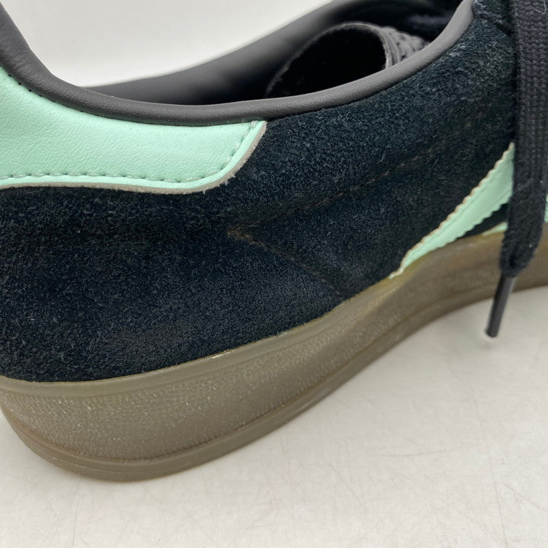 【中古品】【メンズ/レディース】 adidas アディダス JR7112 GAZELLE INDOOR ガゼル インドア スニーカー 靴 シューズ 161-251110-ya-11-izu サイズ：26cm カラー：Core Black / Clear Mint / Gum 万代Net店