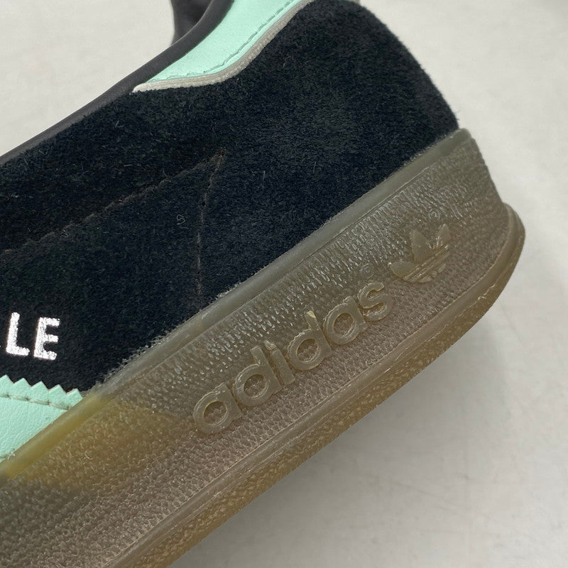 【中古品】【メンズ/レディース】 adidas アディダス JR7112 GAZELLE INDOOR ガゼル インドア スニーカー 靴 シューズ 161-251110-ya-11-izu サイズ：26cm カラー：Core Black / Clear Mint / Gum 万代Net店