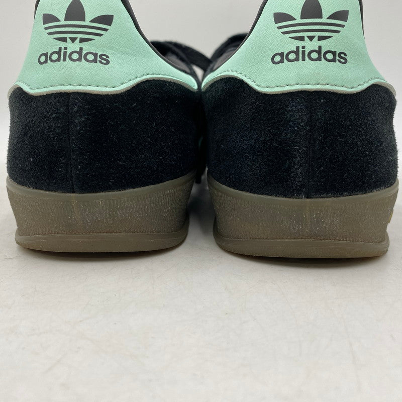 【中古品】【メンズ/レディース】 adidas アディダス JR7112 GAZELLE INDOOR ガゼル インドア スニーカー 靴 シューズ 161-251110-ya-11-izu サイズ：26cm カラー：Core Black / Clear Mint / Gum 万代Net店
