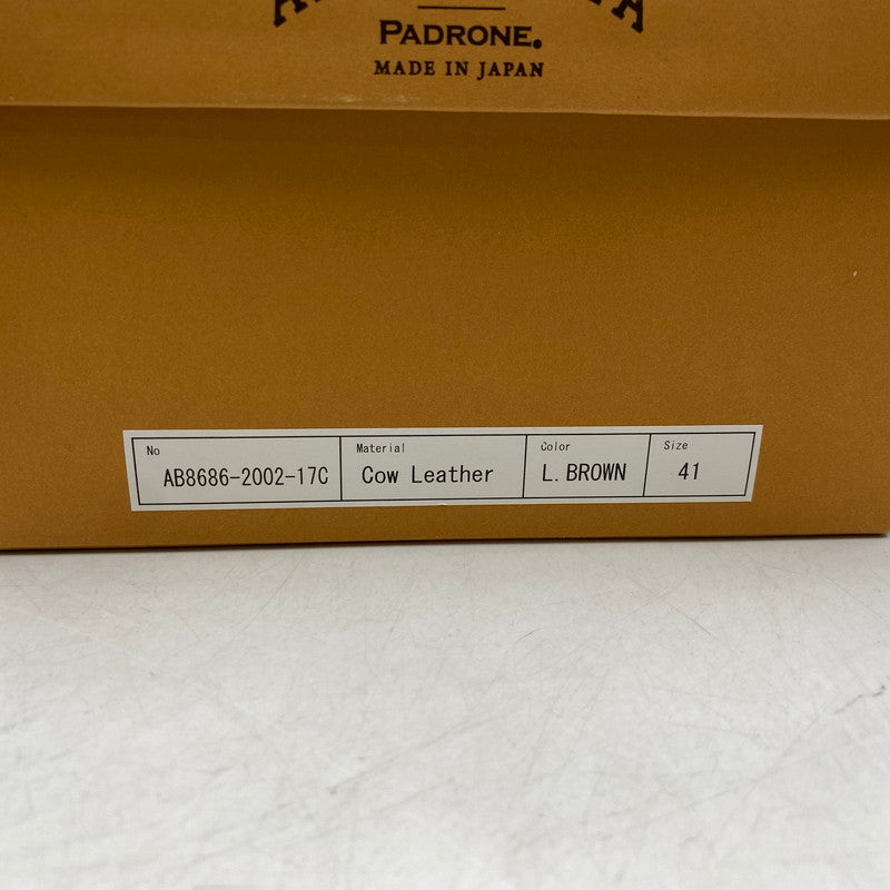 【中古品】【メンズ】 ARCOLLETTA PADRONE アルコレッタ パドローネ × BEAMS ビームス DRESS SHOES ドレスシューズ 靴 164-251115-as-01-izu サイズ：41 カラー：ブラウン 万代Net店