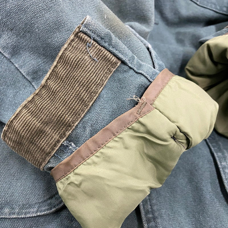 【現状渡し品】【メンズ】 L.L.Bean エルエルビーン H147 80'S USA製 COTTON CHECK LINER HUNTING JACKET コットン チェック ライナー ハンティング ジャケット アウター 146-251111-ya-09-izu サイズ：L カラー：グリーン 万代Net店