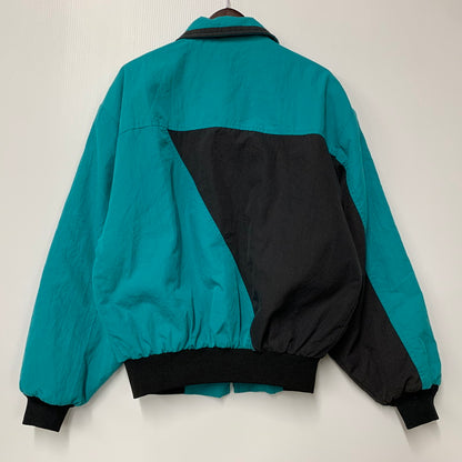 【中古品】【メンズ】 SANTA FE TRAIL サンタフェトレイル 90S BLANKET LINER TYROLEAN TAPE BLOUSON JACKET ブランケット ライナー チロリアン タイプ ブルゾン ジャケット アウター 146-251112-cs-24-izu サイズ：L カラー：ターコイズ 万代Net店