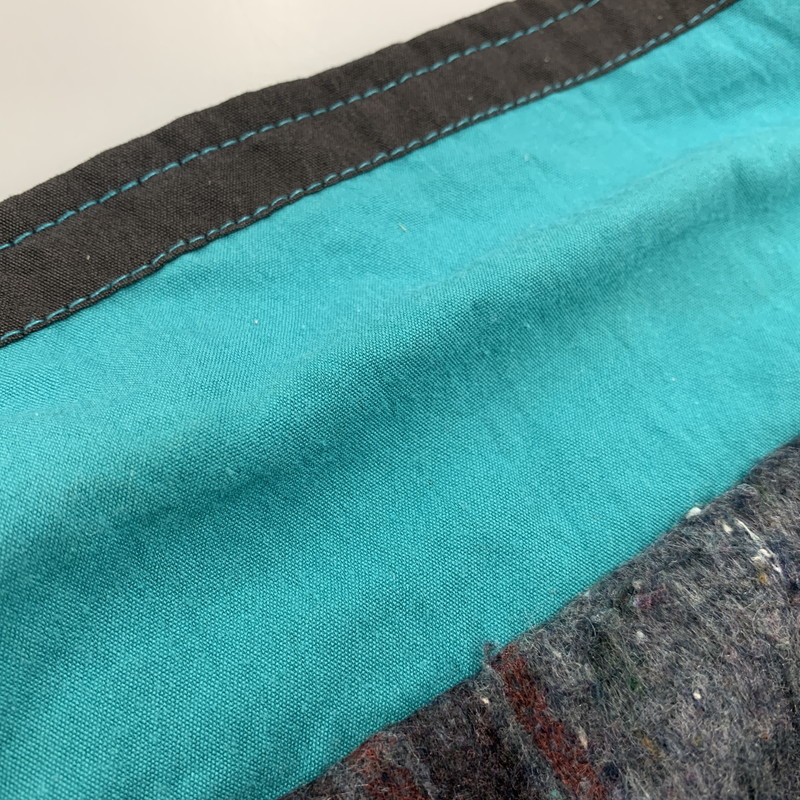 【中古品】【メンズ】 SANTA FE TRAIL サンタフェトレイル 90S BLANKET LINER TYROLEAN TAPE BLOUSON JACKET ブランケット ライナー チロリアン タイプ ブルゾン ジャケット アウター 146-251112-cs-24-izu サイズ：L カラー：ターコイズ 万代Net店