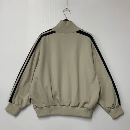 【中古品】【メンズ】 9090 N LOGO SIMPLE TRACK JACKET NN1407 Nロゴ シンプル トラックジャケット 142-251117-as-13-izu サイズ：L カラー：クリーム系 万代Net店