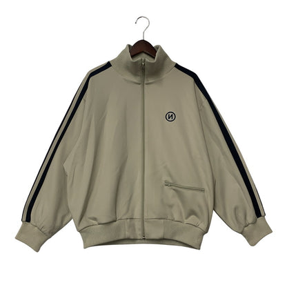【中古品】【メンズ】 9090 N LOGO SIMPLE TRACK JACKET NN1407 Nロゴ シンプル トラックジャケット 142-251117-as-13-izu サイズ：L カラー：クリーム系 万代Net店