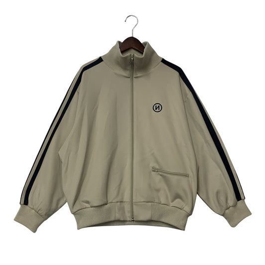 【中古品】【メンズ】 9090 N LOGO SIMPLE TRACK JACKET NN1407 Nロゴ シンプル トラックジャケット 142-251117-as-13-izu サイズ：L カラー：クリーム系 万代Net店