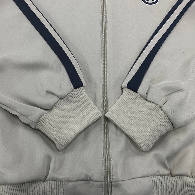 【中古品】【メンズ】 9090 N LOGO SIMPLE TRACK JACKET NN1407 Nロゴ シンプル トラックジャケット 142-251117-as-13-izu サイズ：L カラー：クリーム系 万代Net店