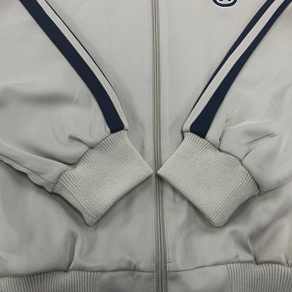 【中古品】【メンズ】 9090 N LOGO SIMPLE TRACK JACKET NN1407 Nロゴ シンプル トラックジャケット 142-251117-as-13-izu サイズ：L カラー：クリーム系 万代Net店