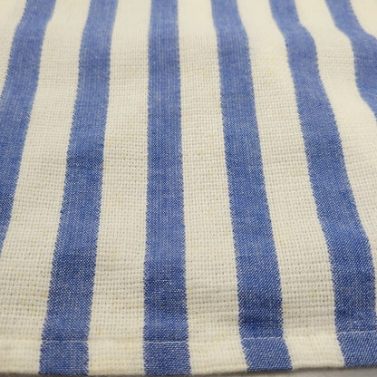 【現状渡し品】【メンズ】 L.L.Bean エルエルビーン COOL WEAVE STRIPE S/S SHIRT ストライプ ショートスリーブ シャツ USA製 半袖 トップス 146-251117-as-14-izu サイズ：L カラー：ブルー×ホワイト 万代Net店