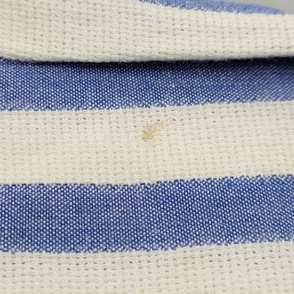 【現状渡し品】【メンズ】 L.L.Bean エルエルビーン COOL WEAVE STRIPE S/S SHIRT ストライプ ショートスリーブ シャツ USA製 半袖 トップス 146-251117-as-14-izu サイズ：L カラー：ブルー×ホワイト 万代Net店