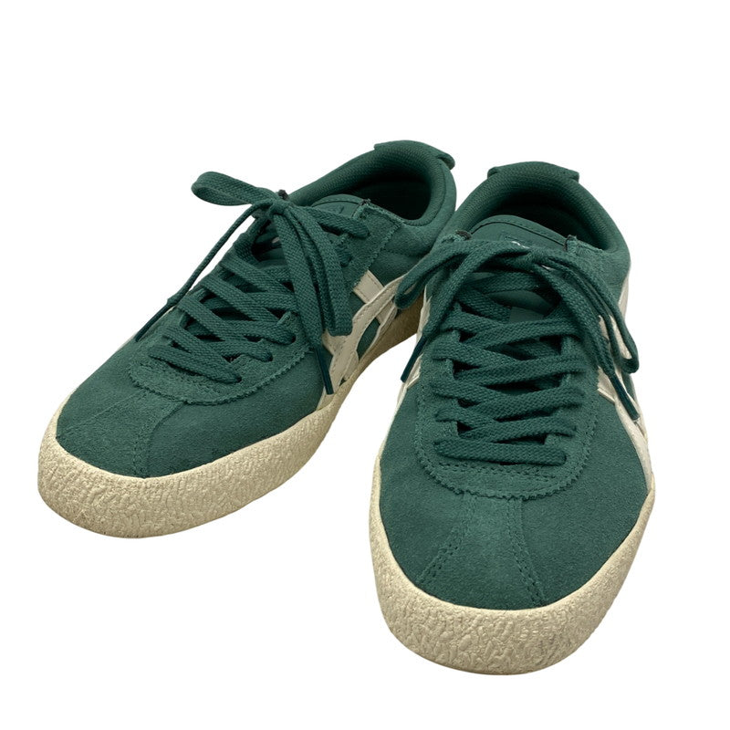 【中古品】【メンズ/レディース】 ONITSUKA TIGER オニツカタイガー MEXICO DELEGATION 1183B954 メキシコ デレゲーション スニーカー シューズ 靴 162-251115-as-03-izu サイズ：25cm カラー：グリーン 万代Net店