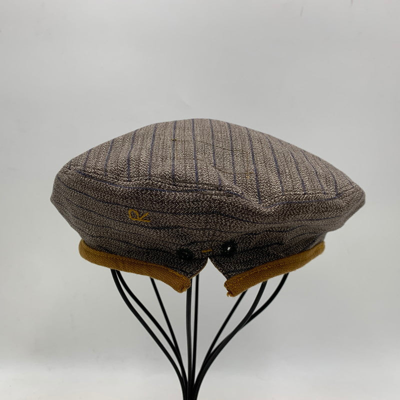 【中古品】【メンズ/レディース】 45R フォーティファイブ・アール 80790152 撚杢コットンツイードのベレー 帽子 185-251112-as-04-izu サイズ：02 カラー：マルチカラー 万代Net店