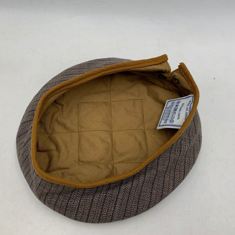 【中古品】【メンズ/レディース】 45R フォーティファイブ・アール 80790152 撚杢コットンツイードのベレー 帽子 185-251112-as-04-izu サイズ：02 カラー：マルチカラー 万代Net店