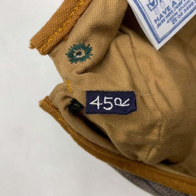 【中古品】【メンズ/レディース】 45R フォーティファイブ・アール 80790152 撚杢コットンツイードのベレー 帽子 185-251112-as-04-izu サイズ：02 カラー：マルチカラー 万代Net店