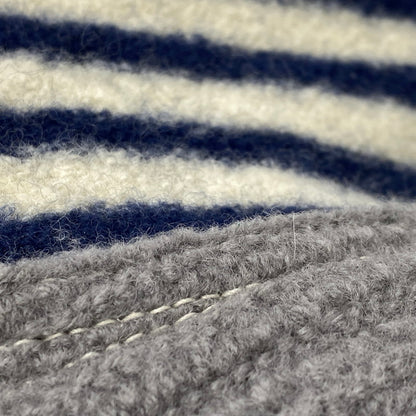 【中古美品】【メンズ/レディース】 45R フォーティファイブ・アール 61190024 USモーのケーブル×ボーダーハット 帽子 185-251115-as-04-izu サイズ：00 カラー：マルチカラー 万代Net店