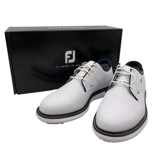 【中古美品】【メンズ/レディース】 FOOT JOY フットジョイ 57948J トラディションズ スパイクレス シューズ スニーカー 靴 162-251112-as-06-izu サイズ：25.5cm カラー：ホワイト 万代Net店